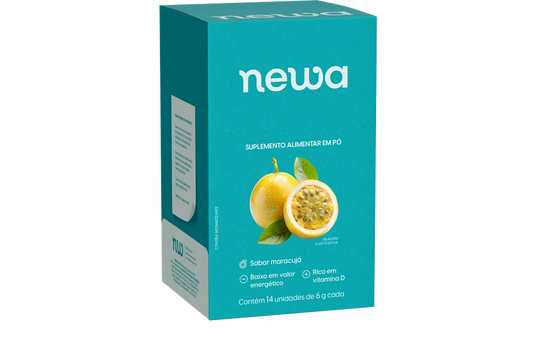 Caixa newa sabor maracujá