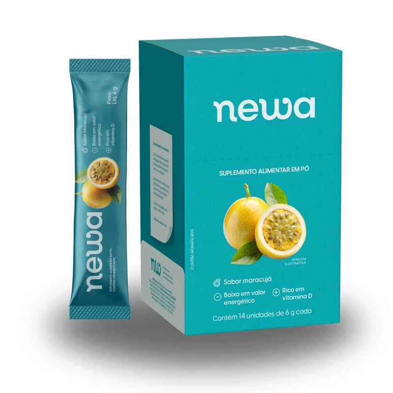 newa maracujá — caixa com 14 sticks